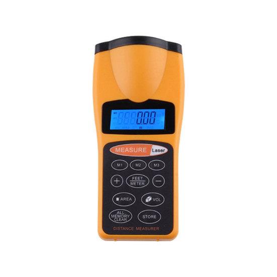 

Handheld Ultrasonic Distance Meter Measurement Laser Rangefinder Measure Tape