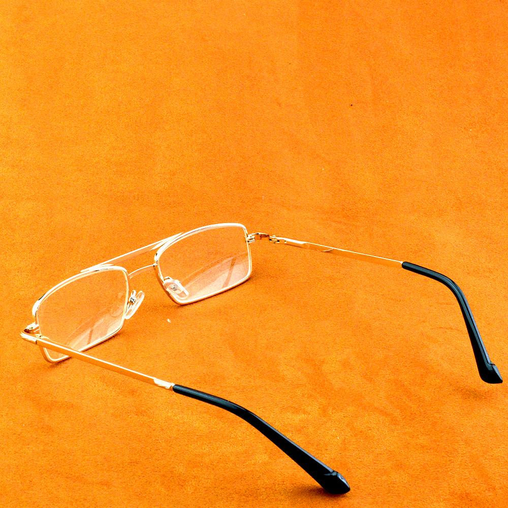 Abrasion Resistant Glass Lenses Double Bridge Rectangle Frame Reading Glasses +0.75 +1 +1.25 +1.5 +1.75 +2 +2.5 +2.75 To +4