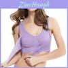 Damen Sexy Front-Kreuz Verstellbare Seiten-Schnalle Spitze Weste Kabelloser Sport-BH Für Ultimativem Komfort Und Stil