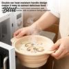 Reusable Air Fryer Steaming Accessory Foldable Silicone Microwave Steamer Collapsible Steamer Bowl Nonstick Easy Clean Steam Insert Heat-Resistant