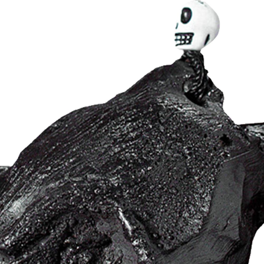 Läskig aztekisk dödsvisselpipa Skrikande aztekisk krigsvisselpipa Skallevisselpipa för Halloween-busrekvisita