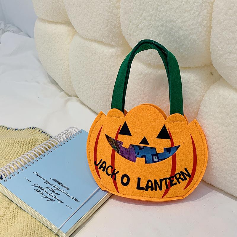 

Хэллоуин Тыква Призрак Мешок для Сладостей Детский Подарочный Мешок Ручной Работы Закуски Печенье Сумка-шоппер Мешок для Упаковки Конфет коричневый