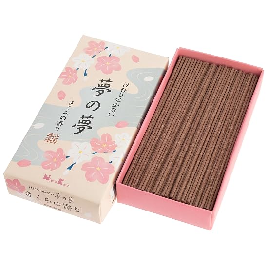 Nippon Kodo Yume-no-Yume Cherry Blossom (Sakura) Scent Incense, Bulk Pack, 100g
