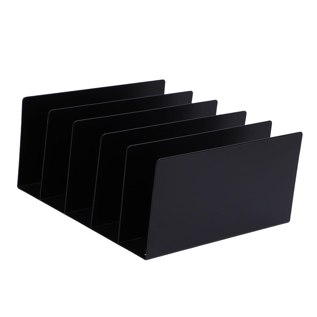 Desktop Aktenorganizer 5 Fächer Eisen Integriert Tragbarer Akten-Sortierer Organizer für Zuhause