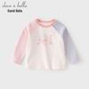 DAVE&BELLA Girls' Long-Sleeve Cotton T-Shirt