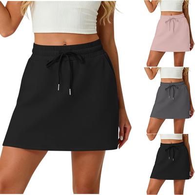 Skorts For Women With Pockets Summer Casual Golf Tennis Skirt Ladies Athletic Skirts With Shorts Underneath