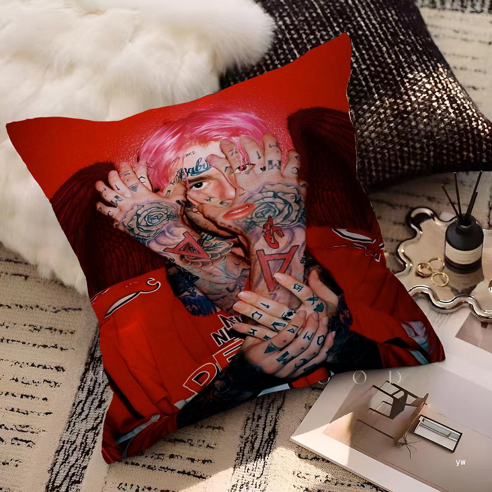 Lil Peep Pillow Gift Home Office Decoration Pillow Bedroom Sofa Car Cushion CoverPillow Case