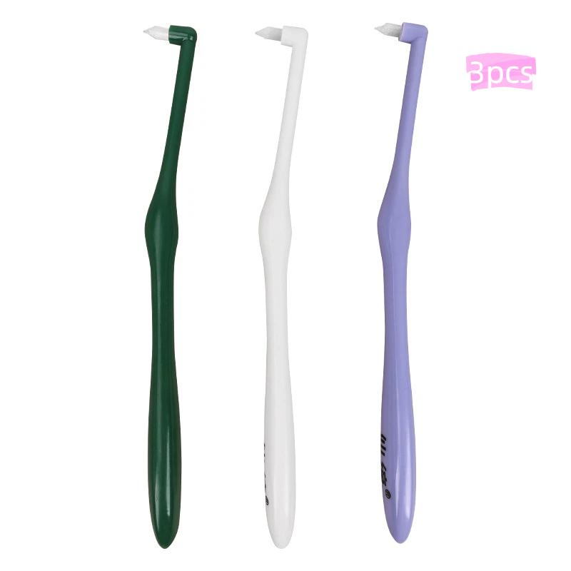 Interdental Toothbrush Single Head Soft Brush For People With Brace Gap Cleaning Tool Teeth Cleaning Tooth-Floss Oral Care Tool
