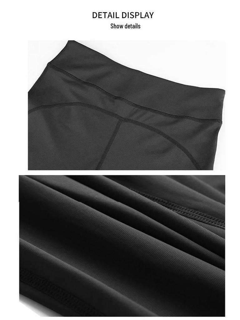 Damen High-Waist Mesh Yoga-Hose - Hüfthebend, Schnelltrocknend, Enganliegend für Laufen und Fitness