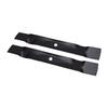 2pcs Mower Blades Replacement for Deere E100 E110 E120 E130 X105 X106 X110 X120 X125 X126 X145 X300 42 Inch Mowers