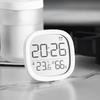 New LCD Simple Clock Multifunctional Temperature and Humidity Electronic Clock Magnetic Alarm Clock Thin Electronic Alarm Clock 302