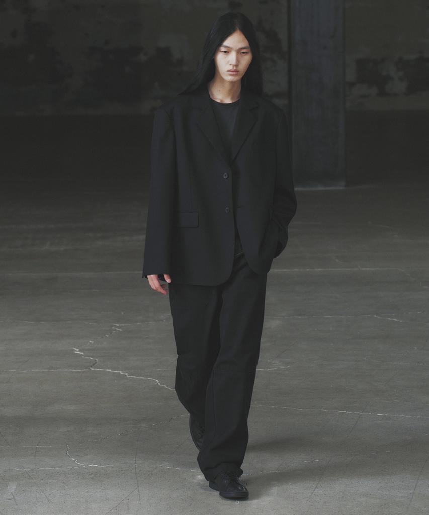 INSILENCE Military Cotton Pants Black