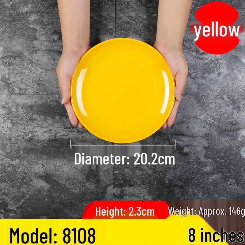 Commercial Melamine Round Serving Plate