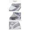 New Jordan Air Jordan 1 Mid Top Children's Basketball Shoes Gray Blue Children Aged 3 7 Years Old BQ7197-014