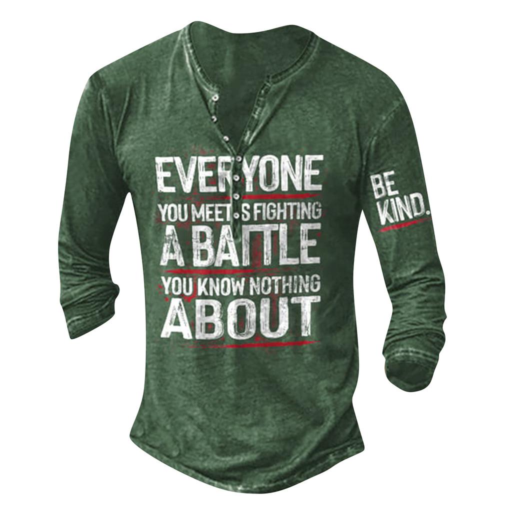 Herren-Langarmshirt mit grafischem und besticktem Mode-T-Shirt für Frühling und Herbst, langärmeliges bedrucktes Pullover-Sweatshirt