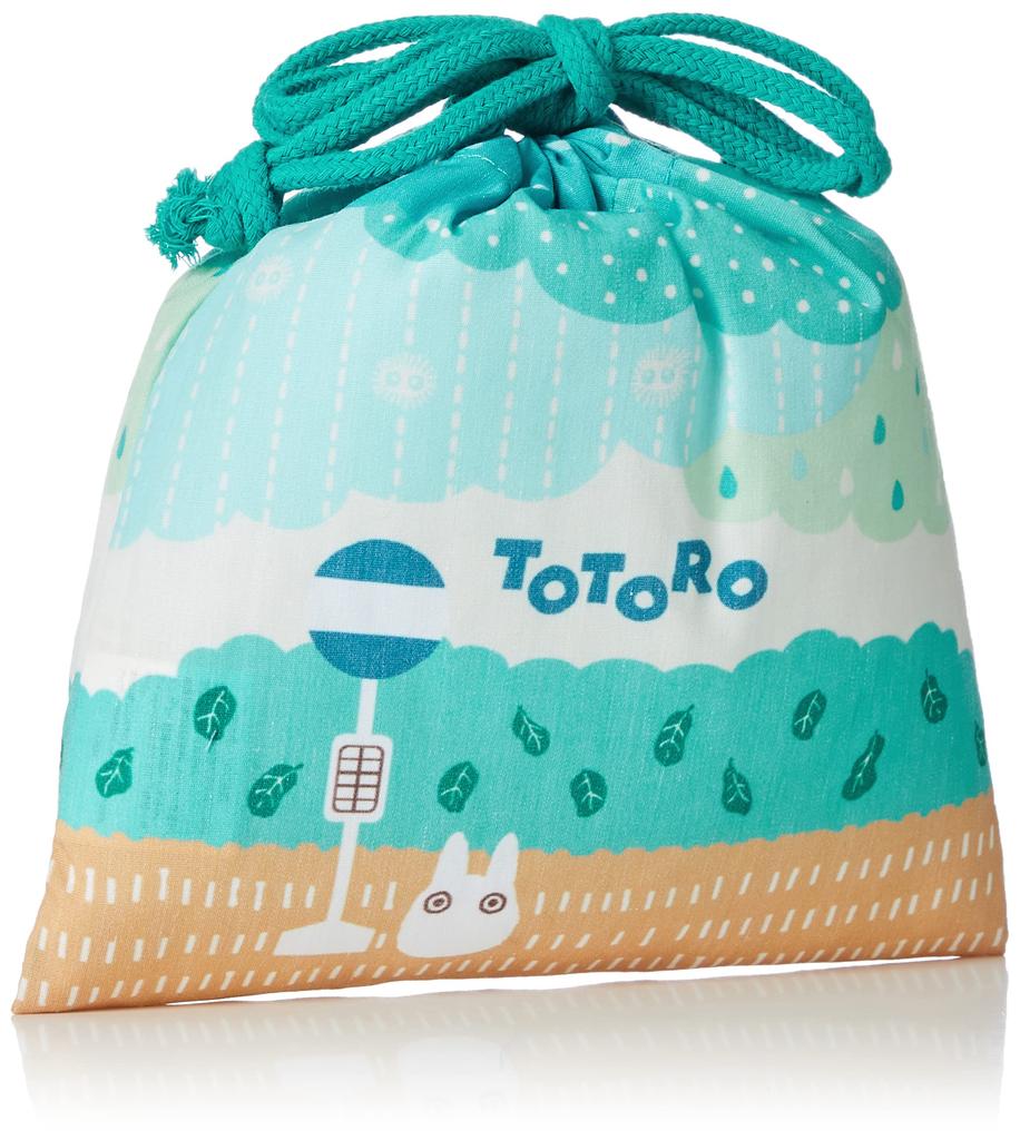 Marushin School Lunch Cup Drawstring My Neighbor Totoro Drizzling Rain for Boys and and Elementary School Entrance Character 1025008000 Bag, Holder,