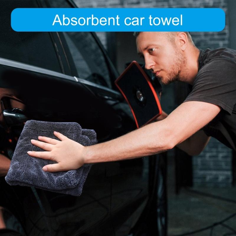 Microfiber Cleaning Cloth,3 Size Option,Super Absorbent Towels, Car Washing Cloth Lint Frees Microfiber Towel