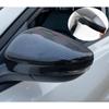 For Ford Focus MK4 2019-2025 LHD Rearview Side Mirror Cover Wing Cap Replacement Exterior Door Rear View Case Trim Carbon Fiber