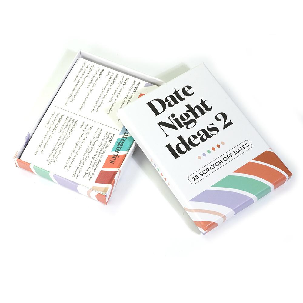 Romantiska Roliga Skrapkort Idéer för Dejtkväll Par Födelsedagar Jubileer Gåvor