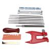 Chainsaw File Kit 1 8in 5 32in 11 64in 3 16in 13 64in 7 32in Wooden Handle Universal Chain Saw Sharpening Files for On