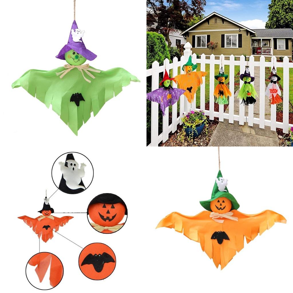 Halloween Ghost Witch Hanging Decor Wall Ornaments For Party Props