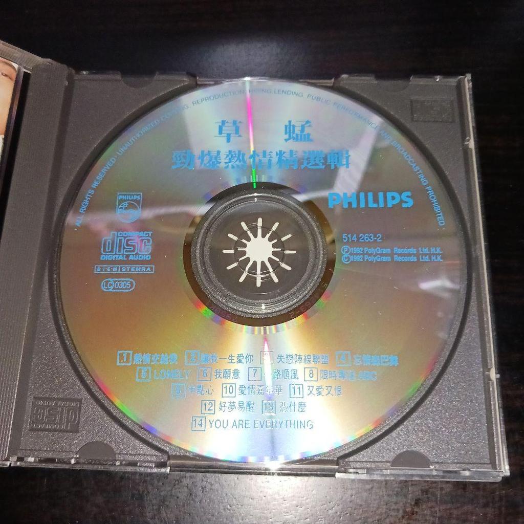 [USED] Extremely Rare Hong Kong Grasshopper Power Hits CD