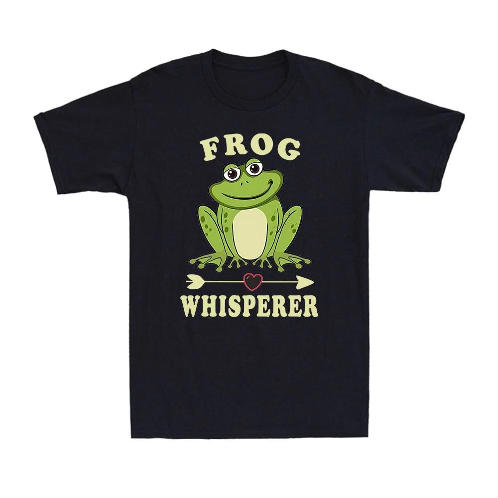The Frog Whisperer Cute Funny Frogs Animal Lovers Amphibian Gift Men s T-Shirt L