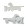 Heart Puppy Silicone Candle Molds for Epoxy Resin Handmade Candle Silicone Soap Molds Chocolate Fondant Silicone Mould