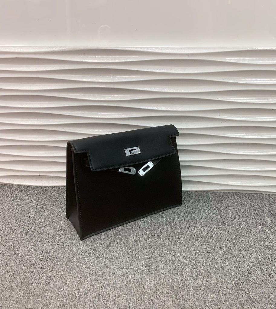 2025 New Style Danse Dance Bag Swift Genuine Leather Double Shoulder Bag Small Square Bag Single Shoulder Diagonal Bag Casual Bag