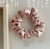 Satin Elastic Hair Band: Simple, Elegant, High-Elasticity Hair Accessory for All Seasons.