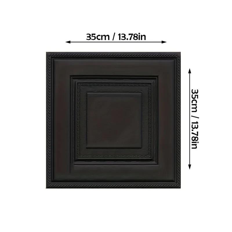 35cm*35cm 3D Waterproof Wall Stickers Peel and Stick Wallpaper Self Adhesive Wallpapers Home Decor Sheet Paper Moisture-proof