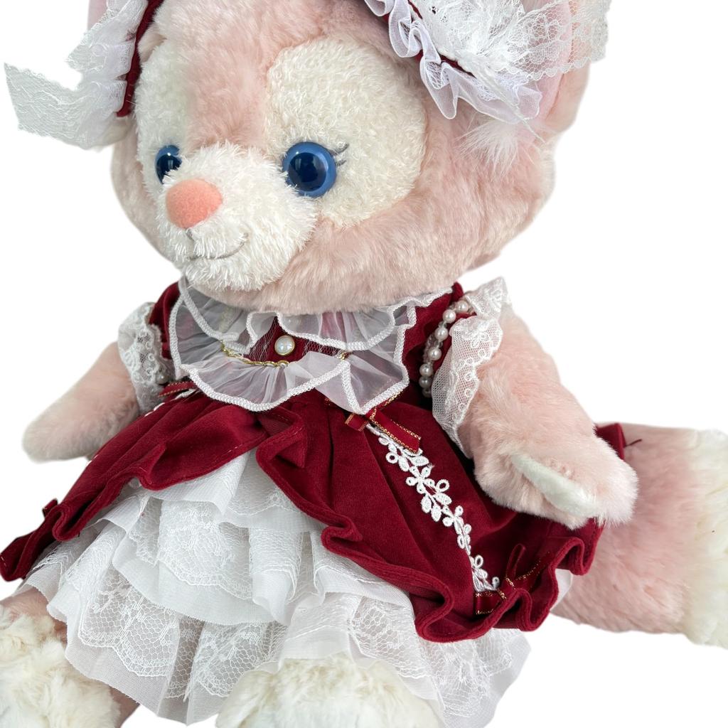 AXLUCE Linabelle Gelatoni Stella Lou Cookie Ann S size dress clothes costume plush doll not included plush clothes (red)