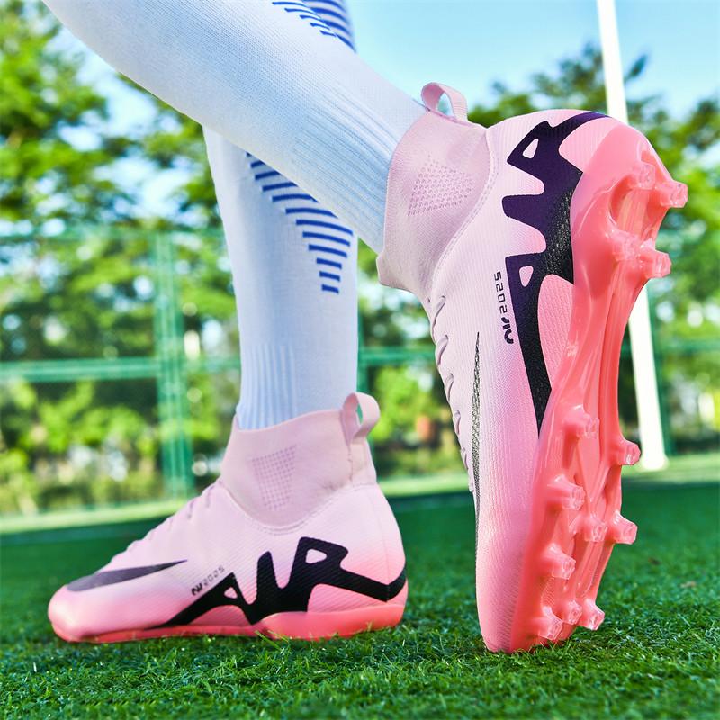 2025 Profesionální Nové Pánské Fotbalové Kopačky Chlapecké Fotbalové Kopačky Kotníkové Protiskluzové TF/FG Tenisky Zápas Pohodlné Sportovní Boty Unisex