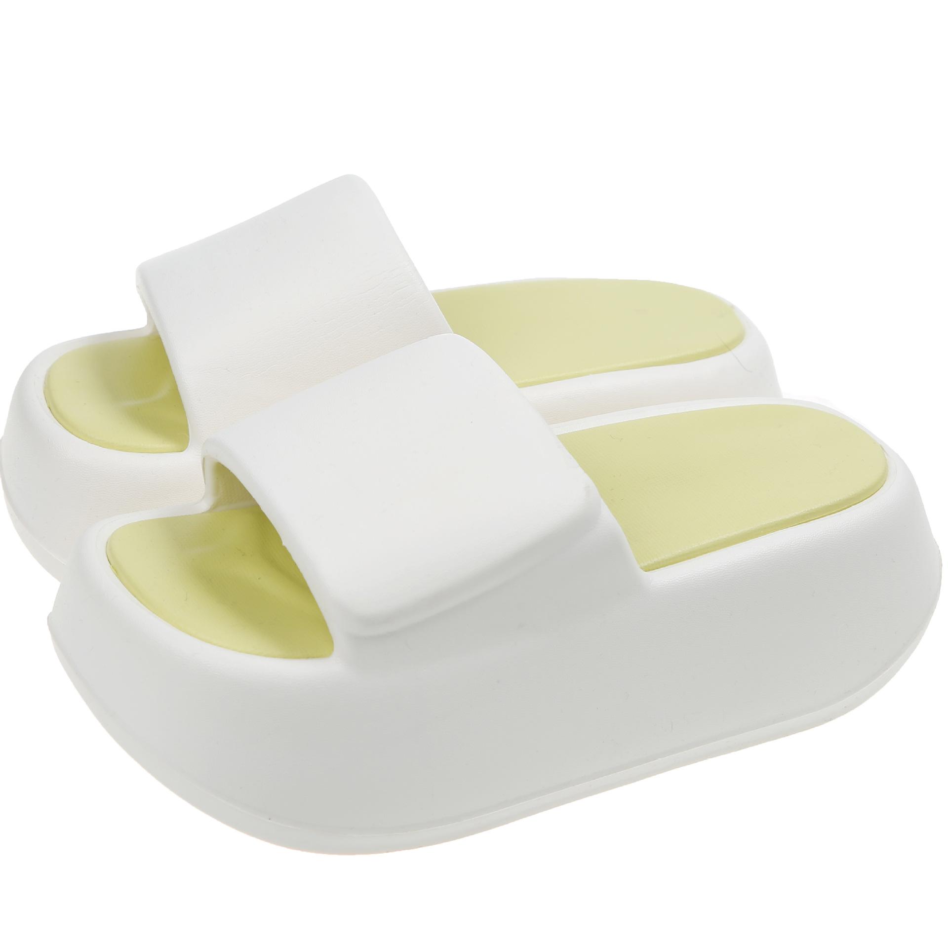 

Высокие тапочки на плоской подошве женские мягкие толстые туфли из ЭВА женские мюли на каблуке 7 см женские уличные тапочки на платформе CN 36-37