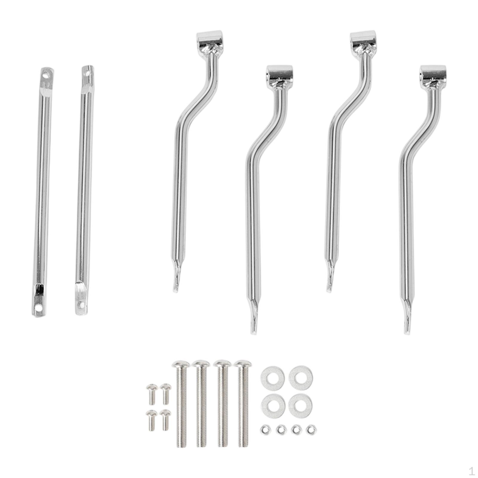 

Saddlebag Support Bar Brackets Easy Installation Side Mount Holder