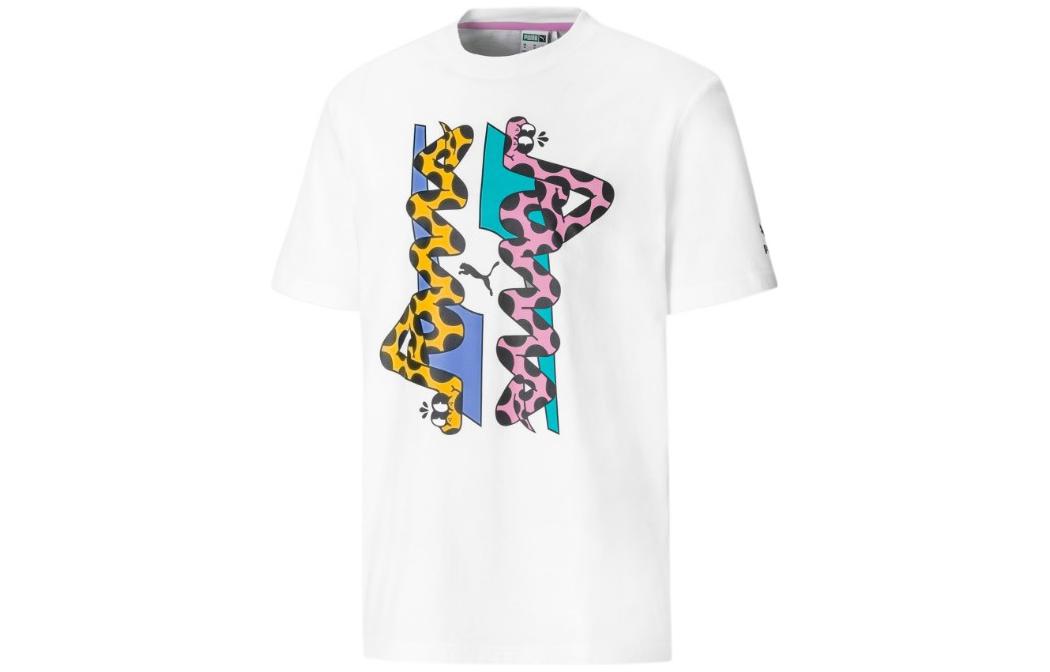 PUMA x AKA BOKU T Shirt Unisex White 530222-02 XS