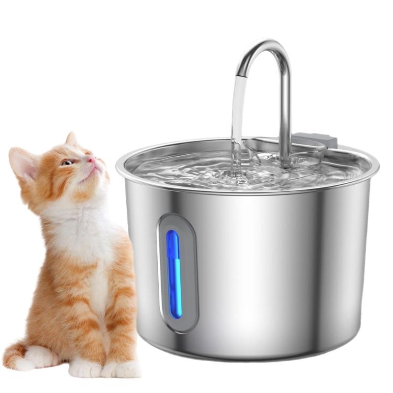 Cats Water Fountains Dogs Water Dispenser Big Capacity Super Mute Automatic Low Noise Waterer 1