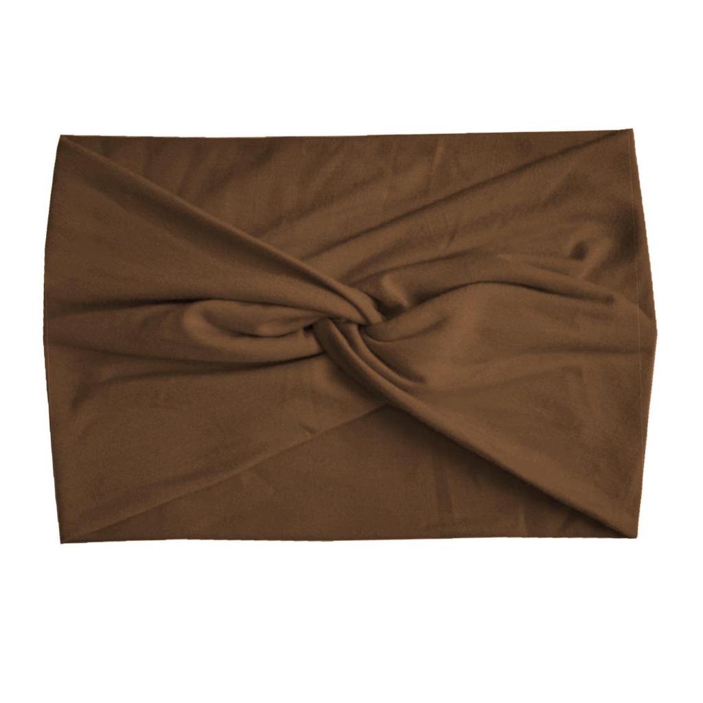 Women's Elastic Cross Super Wide Headband for Yoga, Running, and Sports