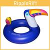 Ins Hot Selling Blue Giant Toucan Swim Ring Woody Woodpecker Swim Ring Inflatable Outer Diameter