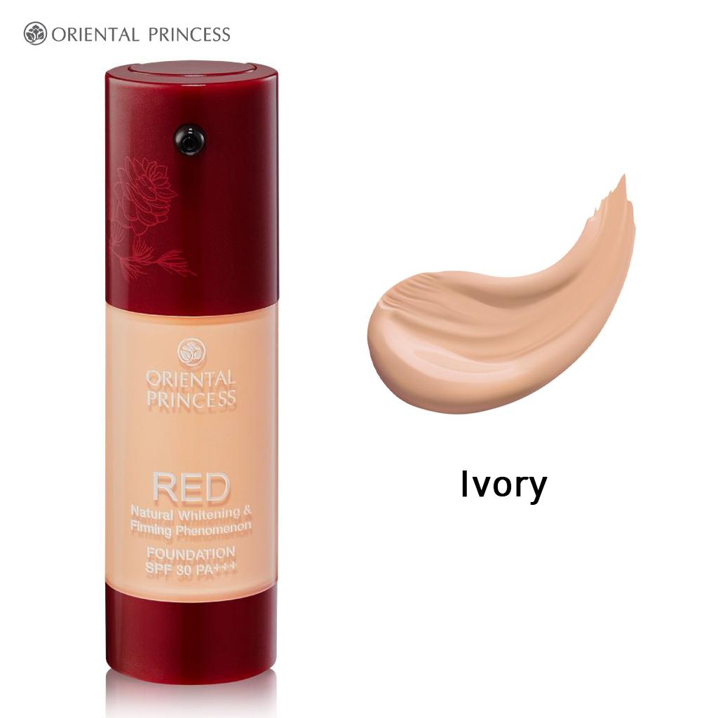 ORIENTAL PRINCESS RED Натуральная отбеливающая и укрепляющая тональная основа SPF 30 PA+++ 6 оттенков 30 мл 30 ml