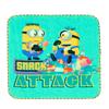 Marushin Mini Minion Snack Attack Antibacterial and 4805059900 Towel, Character, Odor-Resistant, 100% Cotton,