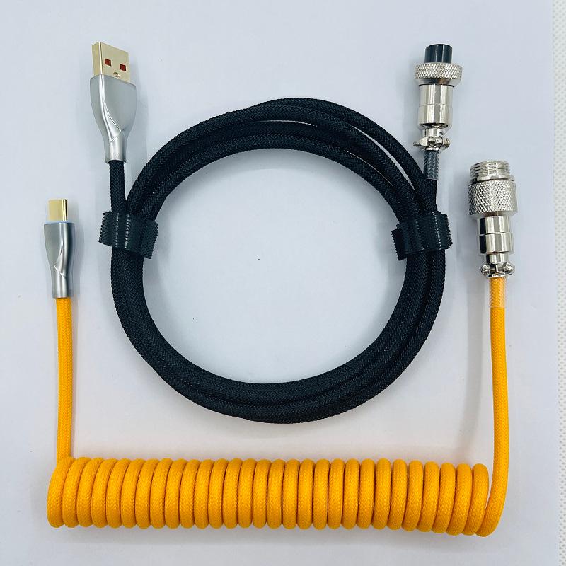 Custom USB 8K Mechanical Keyboard Cable with Magnetic Switch and Aviation Connector for Gaming