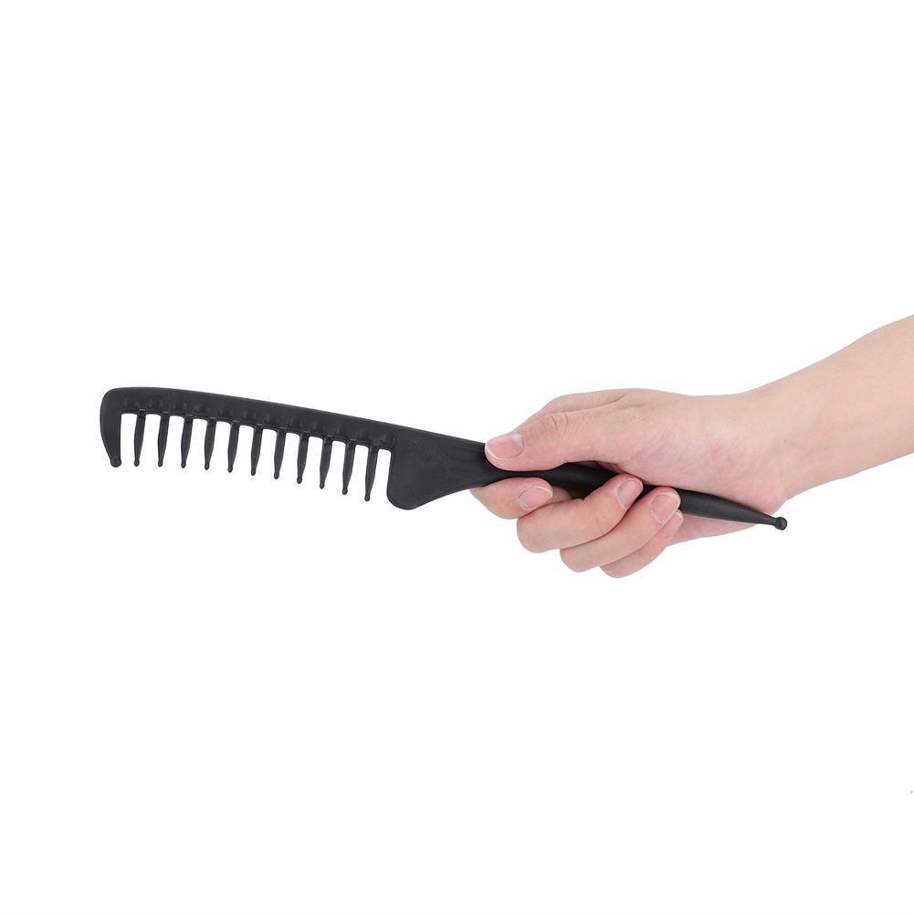 Men Retro Oil Hair Hairdressing Professional Comb Portable Wide Large Tooth Hairstyle Comb