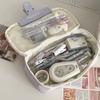 Soft Large-capacity Stationery Storage Bag Cotton Makeup Box Kawaii Pencil Case  School Supplies