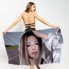 Kpop Band B-Babymonster Beach Towel Colorful Bath Towels For Girl Microfiber Quick Dry Sand Free Beach Yoga Spa Gym Pool