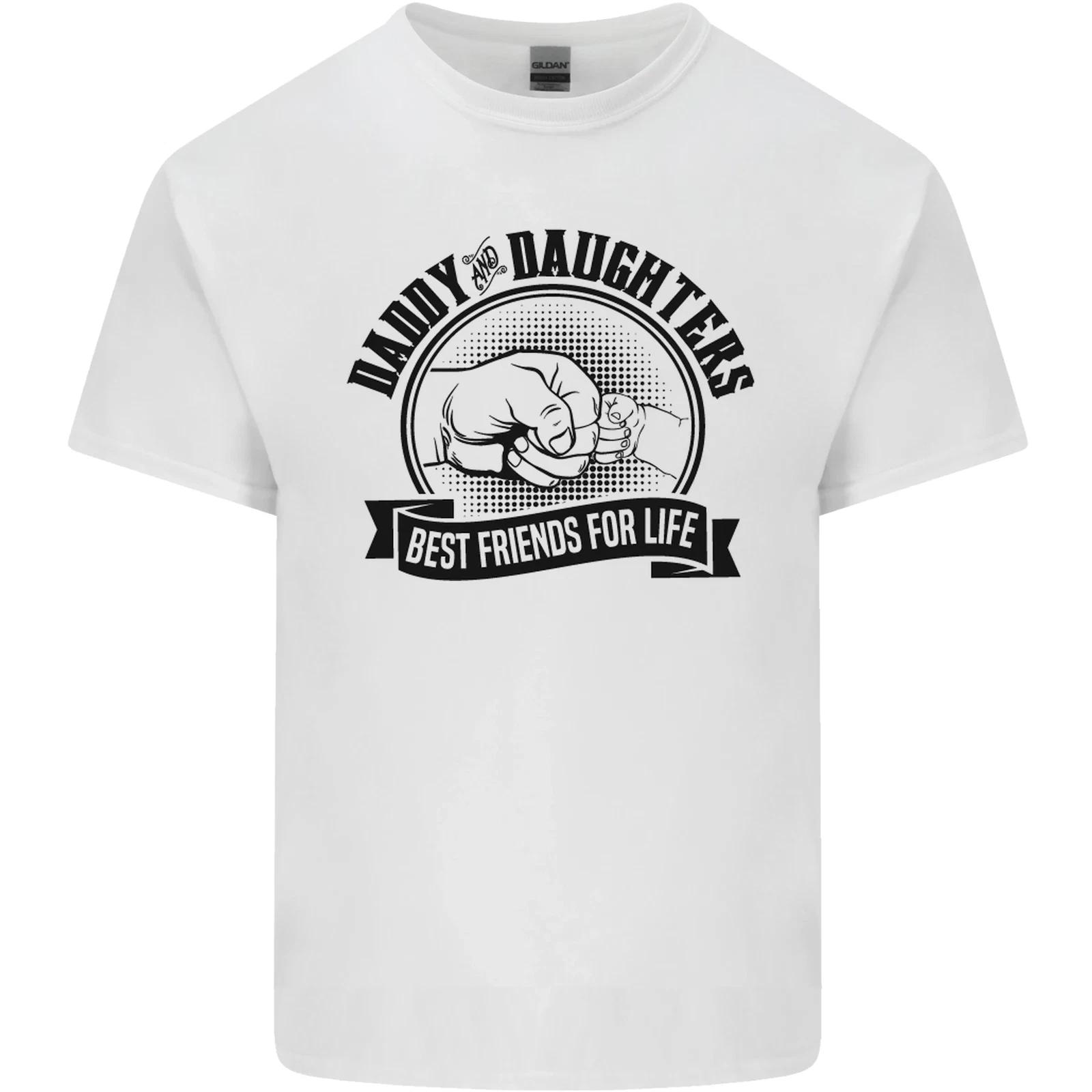 Daddy & Daughters Best Friends Fathers Day Kids T-Shirt Childrens M