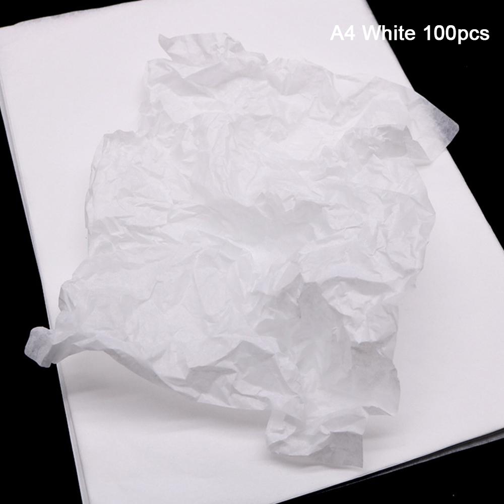 100Pcs Eco-Friendly A4/A5 Translucent Tissue Paper Gift Wrapping for Wine, Clothing, Shoes | Christmas Birthday Party Supplies