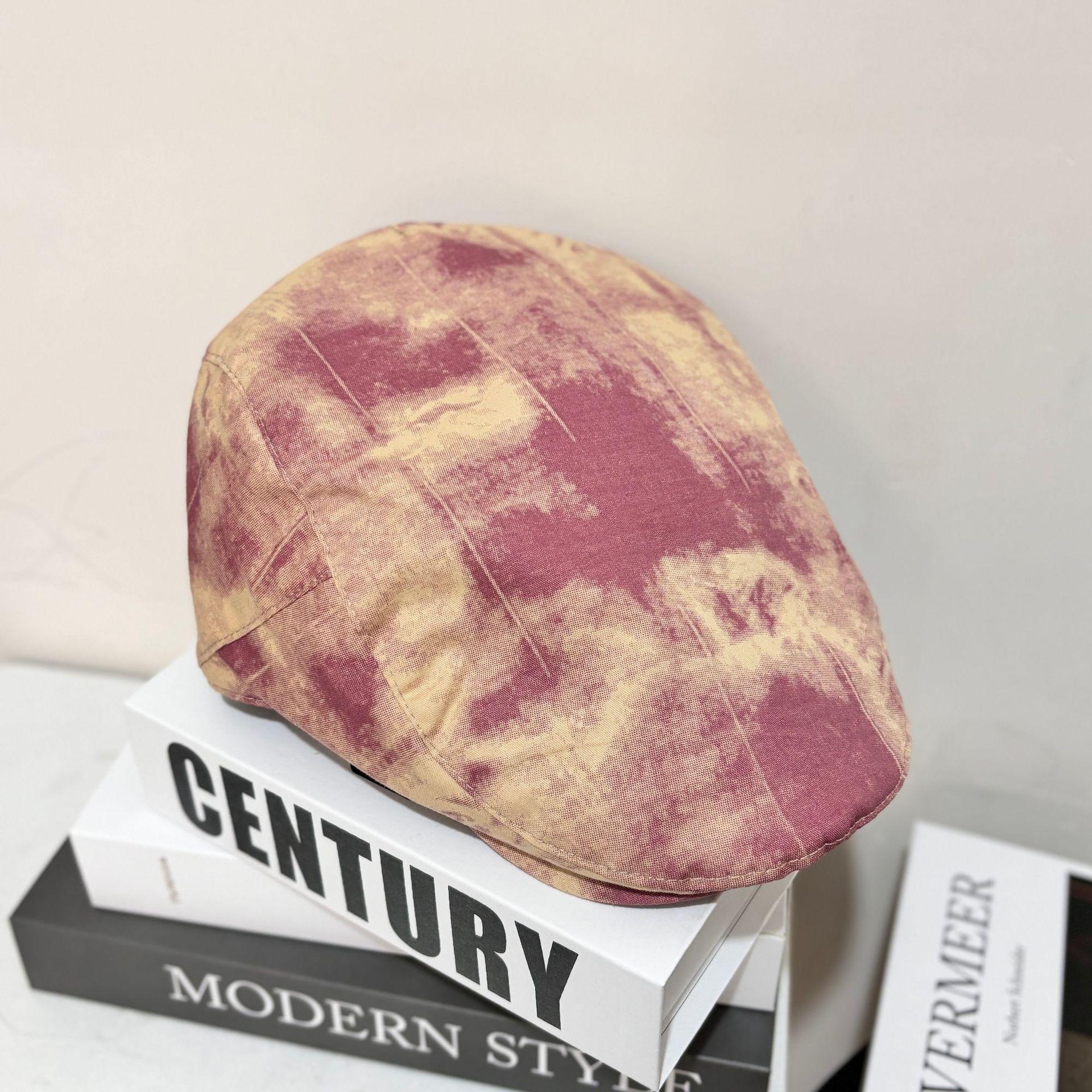 

Простая однотонная замшевая кепка для улицы, детская, на осень и зиму, повседневная, универсальная, маленькая, ретро-кепка с защитой от уток M（56-58cm）