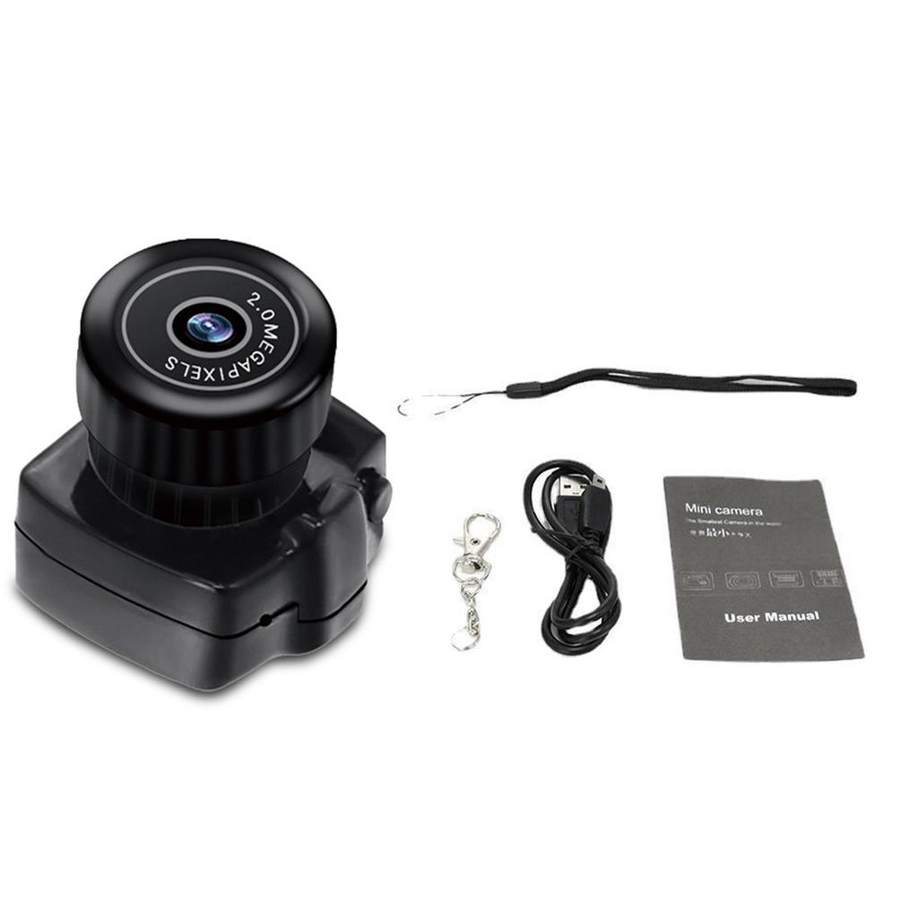 Action Camera HD 200 000 Pixel Small Action Camera with Rechargeable Battery for Photos Live