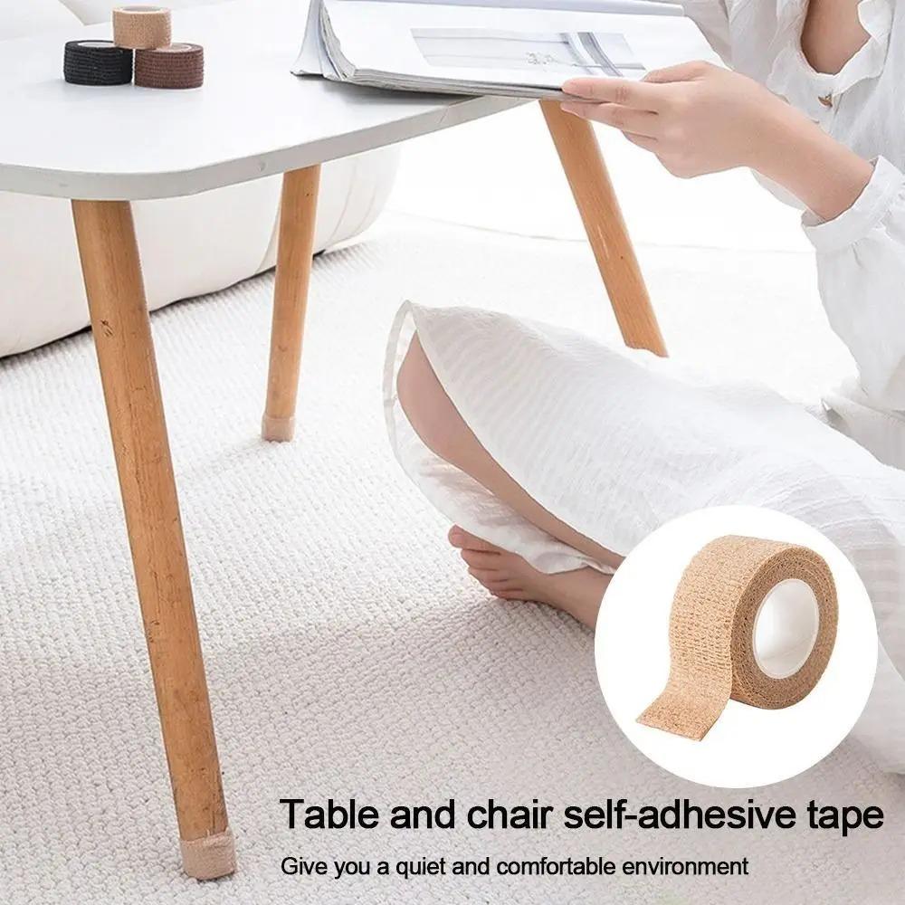4/8PCS Anti-Silent Foot Pads Floor Protection Covers for Tables  Anti Slip Furniture Pad Multifunctional Self-adhesive Tape